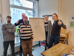 animo bei der Arbeit